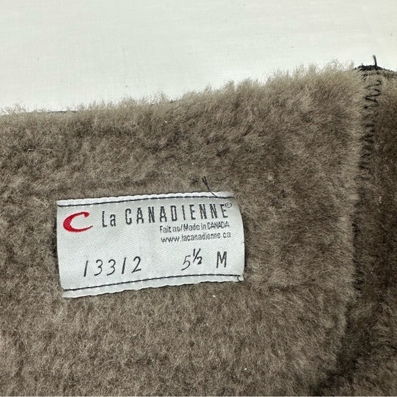 La Canadienne Women’s size 5.5 Black Suede Wedge Boots - Picture 15 of 16